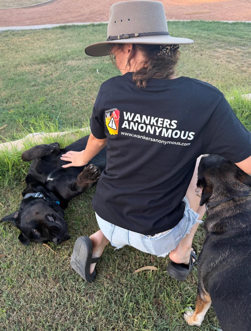 Wankers Anonymous- Black