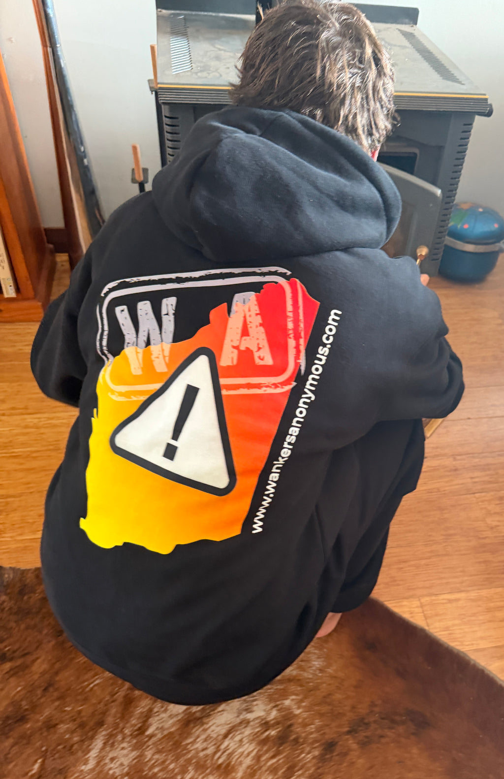 Wankers Anonymous - Black Hoody