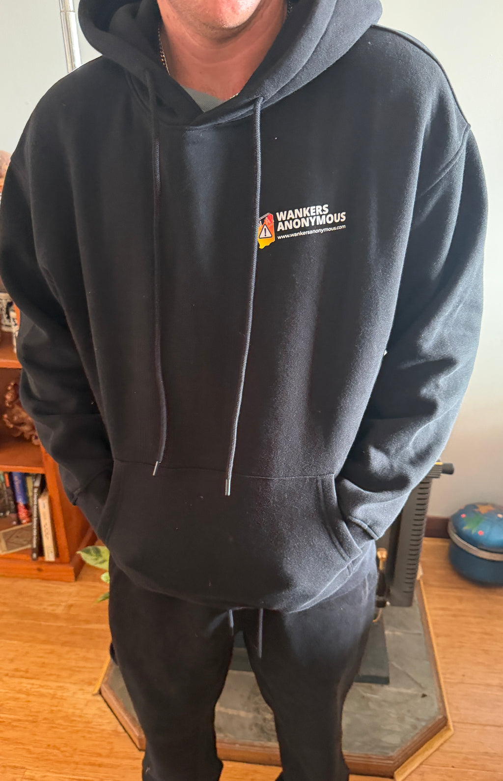 Wankers Anonymous - Black Hoody