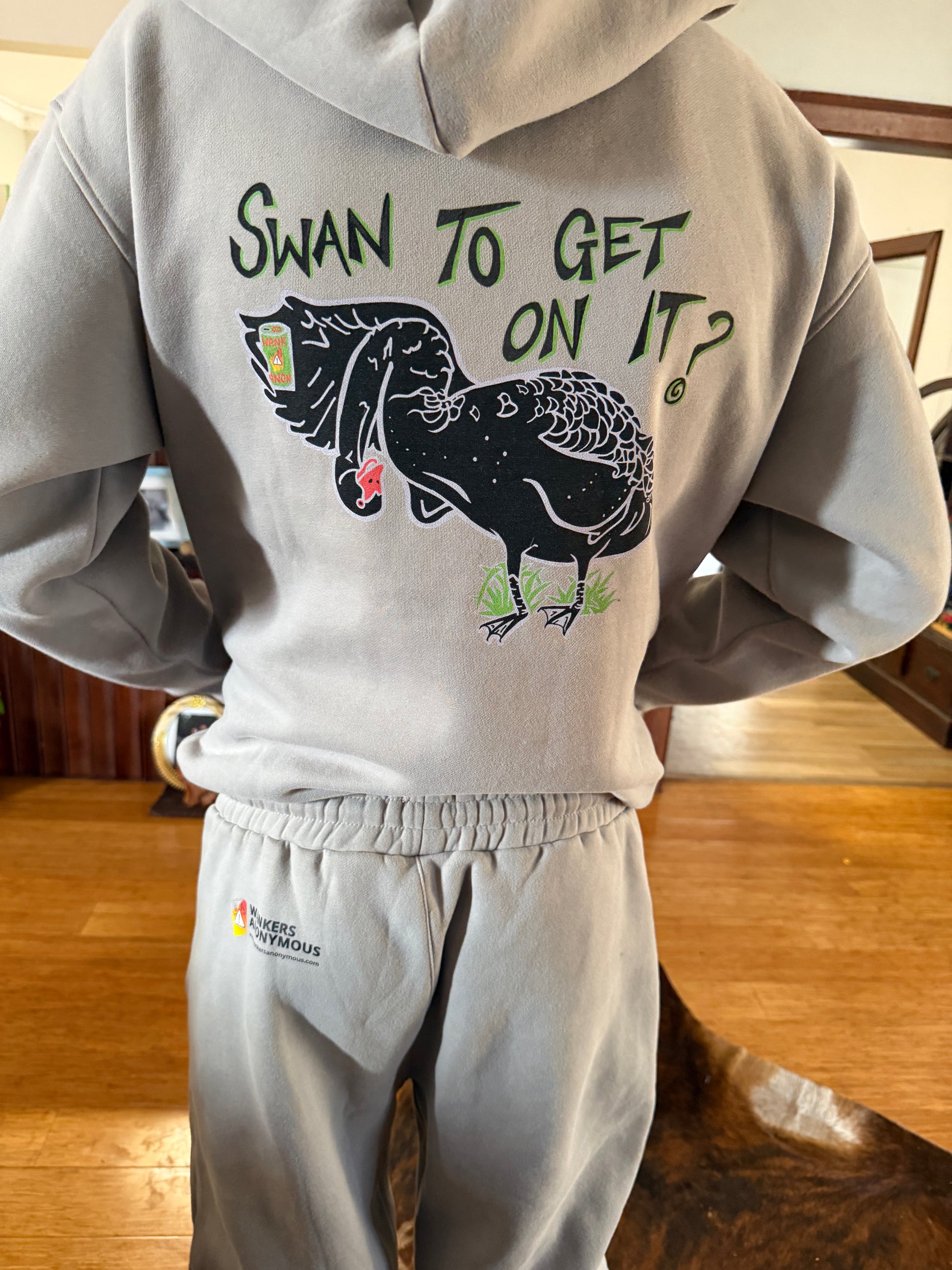 Swan To Get On It? - Hoody
