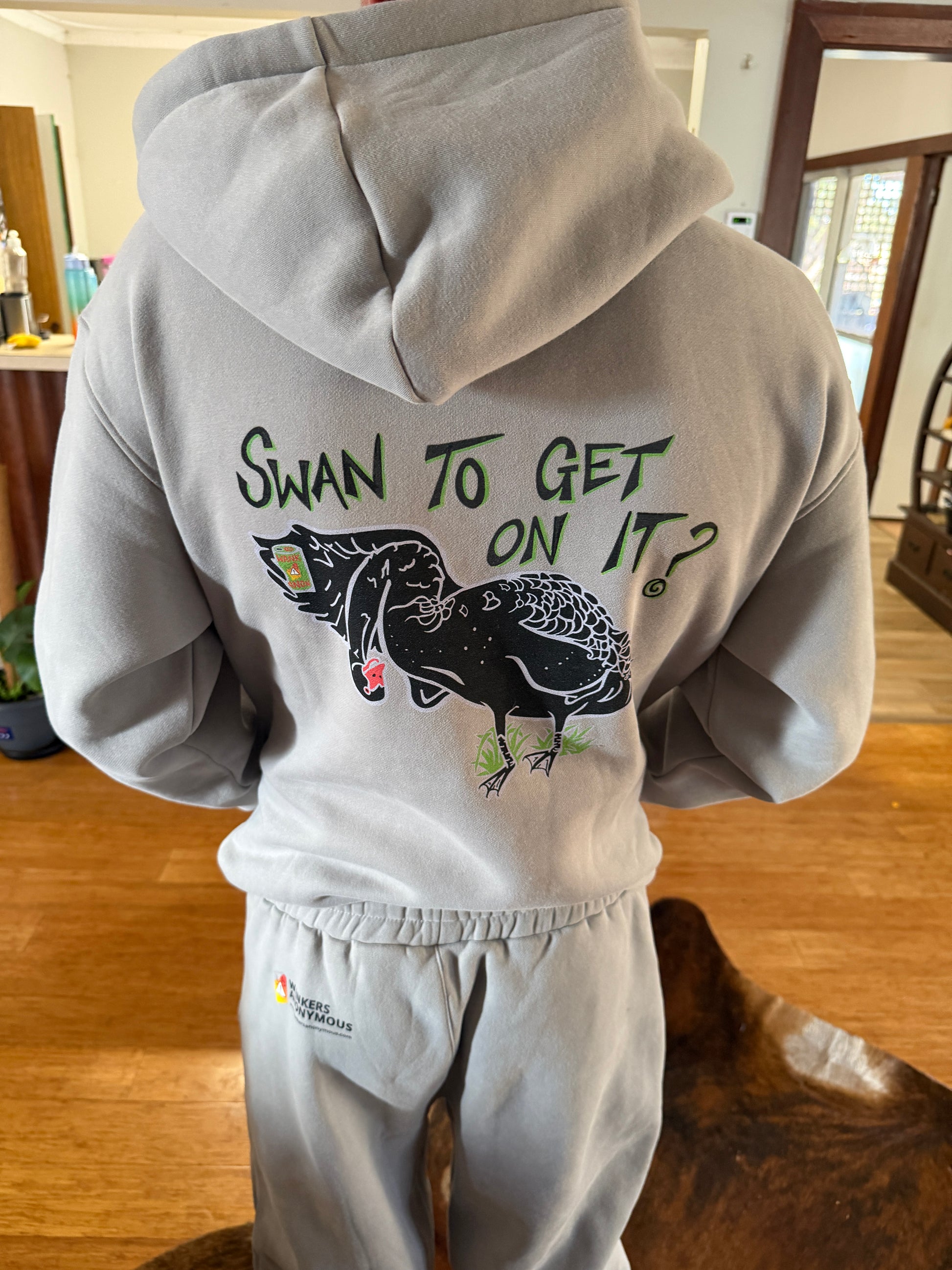 Swan To Get On It? - Hoody