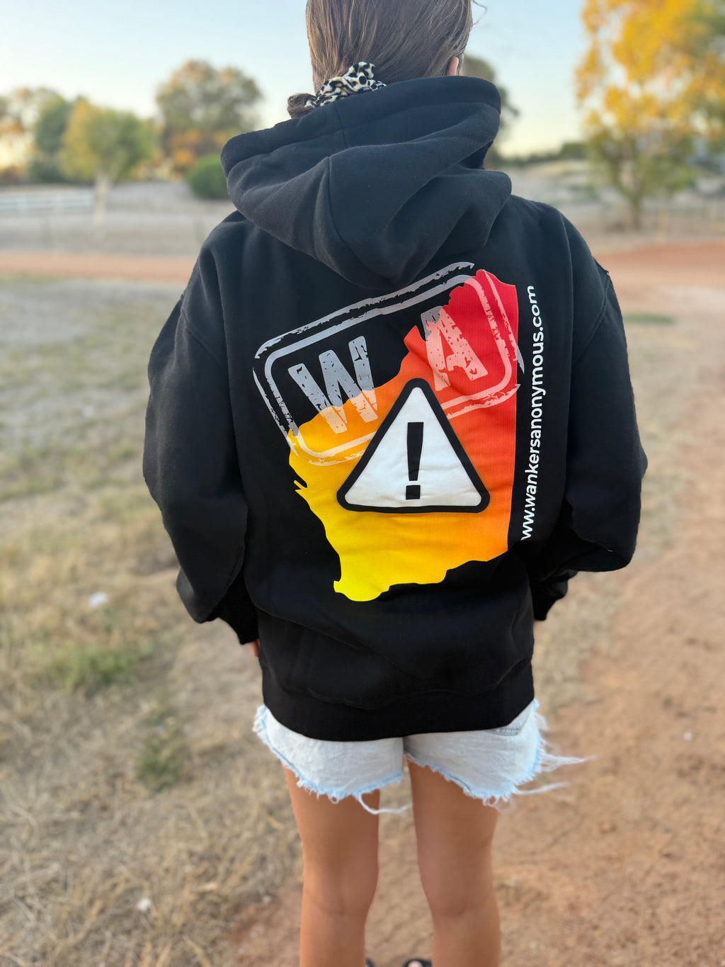 Wankers Anonymous - Black Hoody