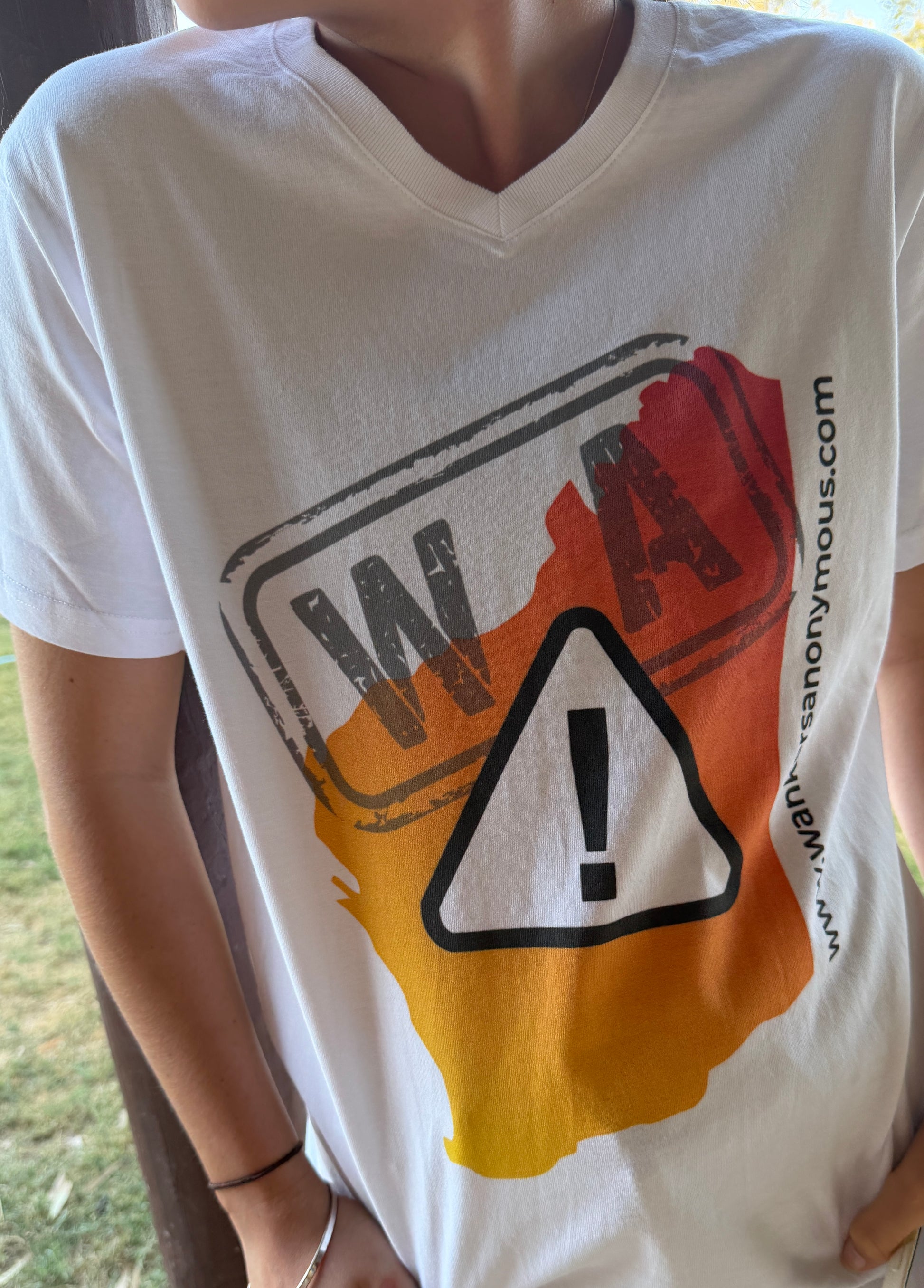 Wankers Anonymous - White