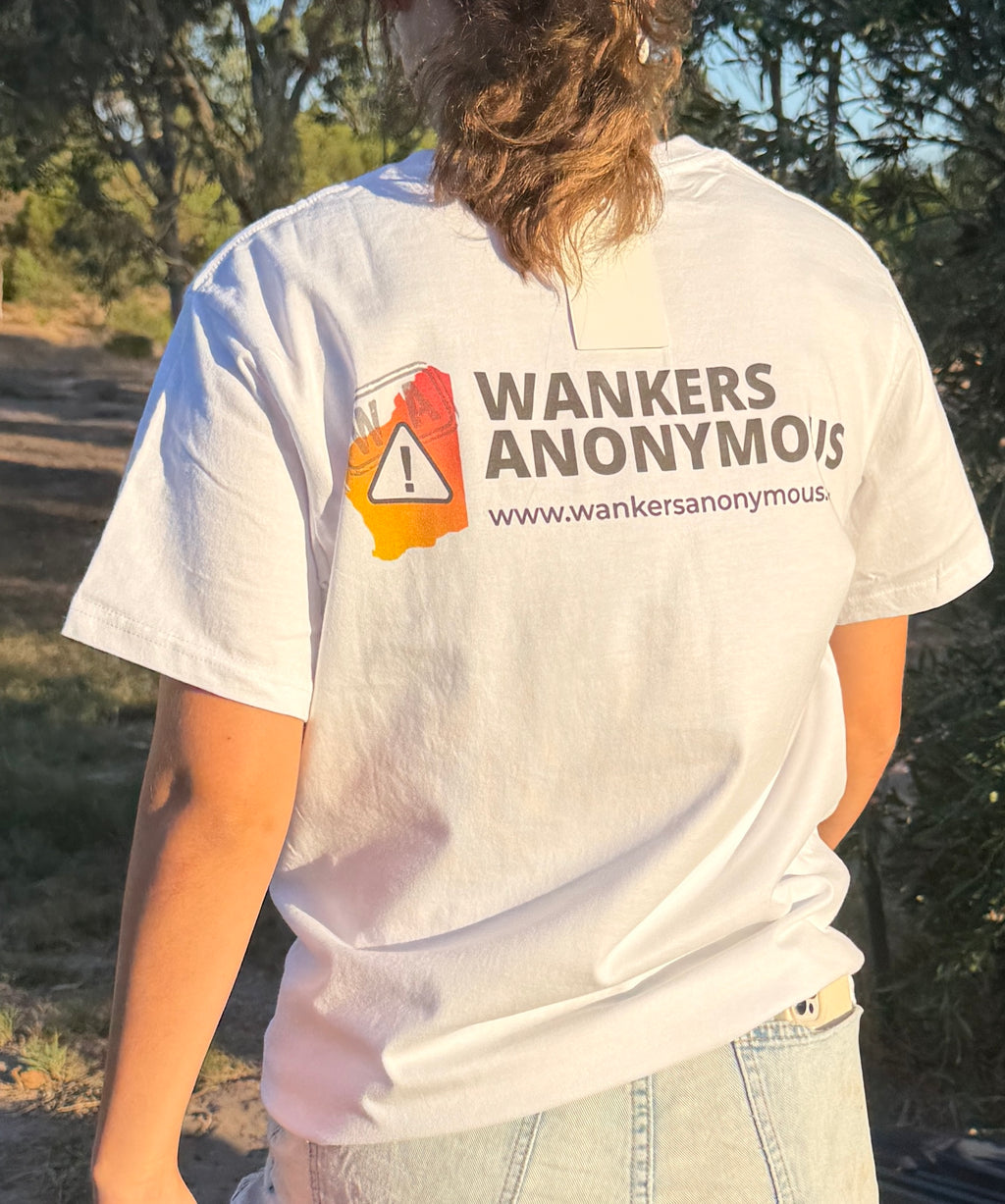 Wankers Anonymous - White
