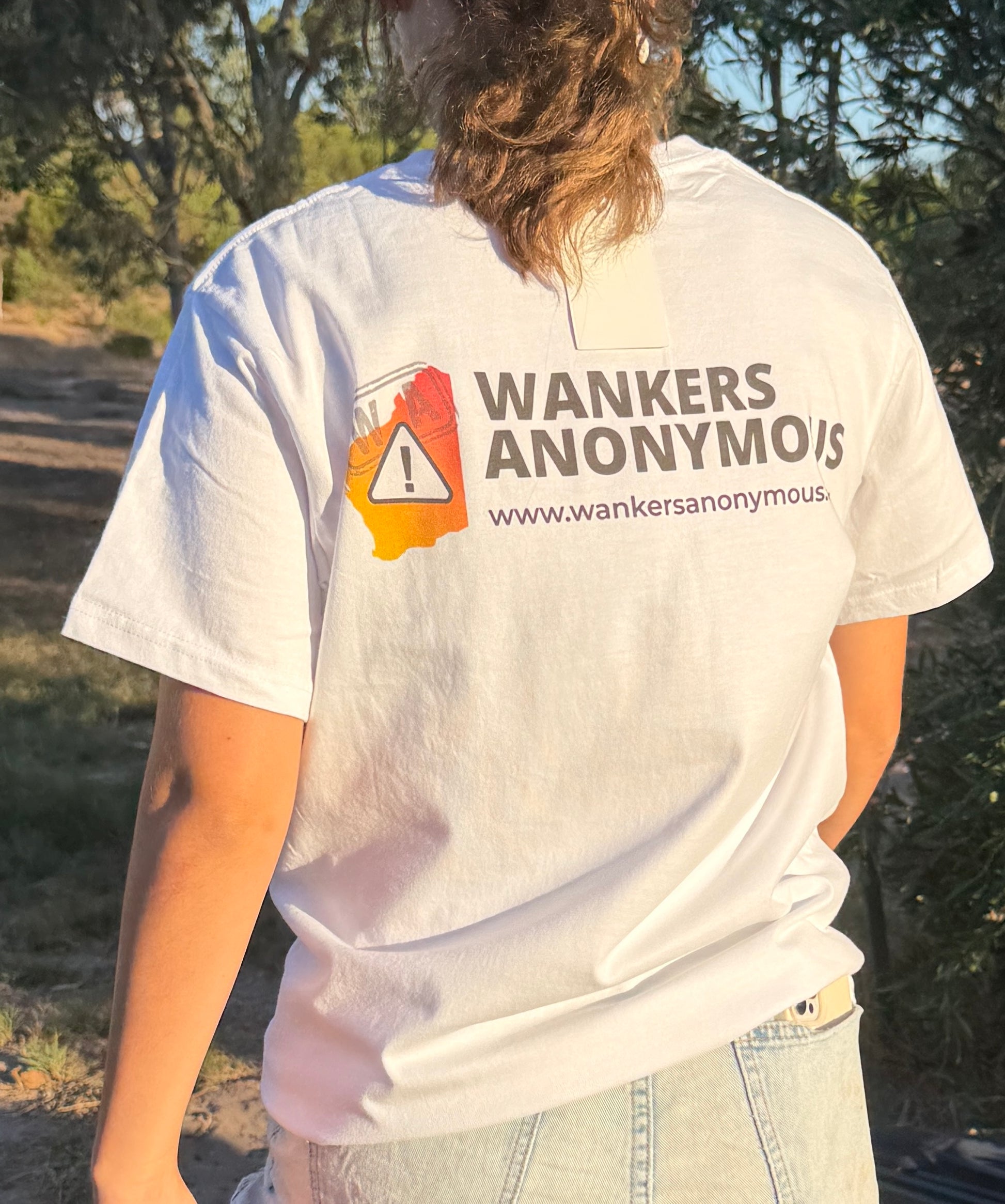 Wankers Anonymous - White