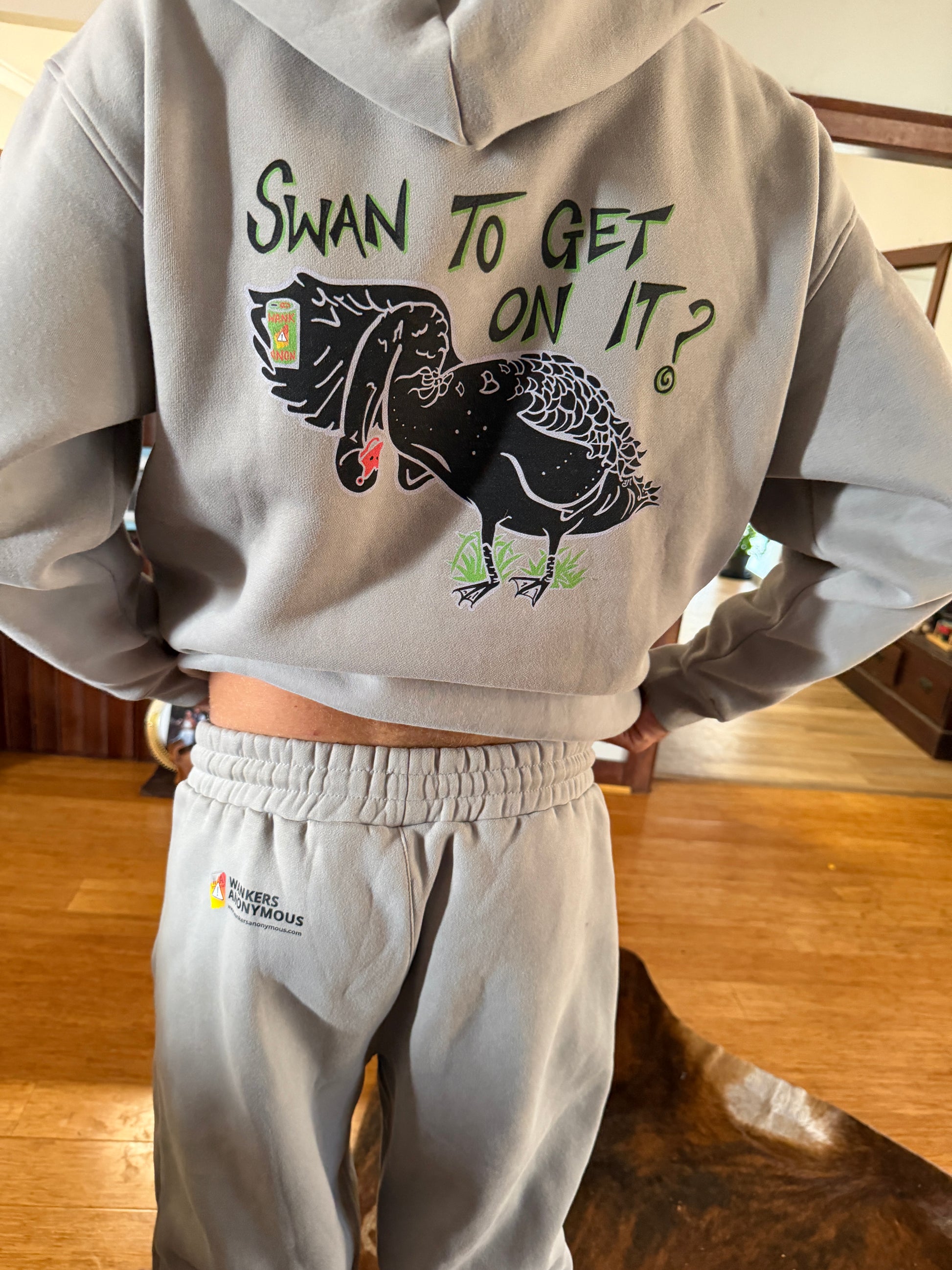 Swan To Get On It? - Hoody