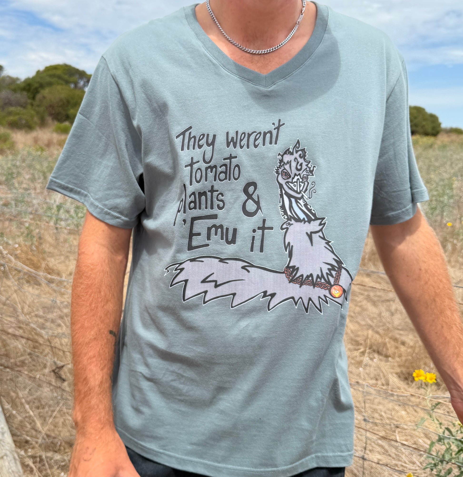 They weren’t tomato plants & Emu it