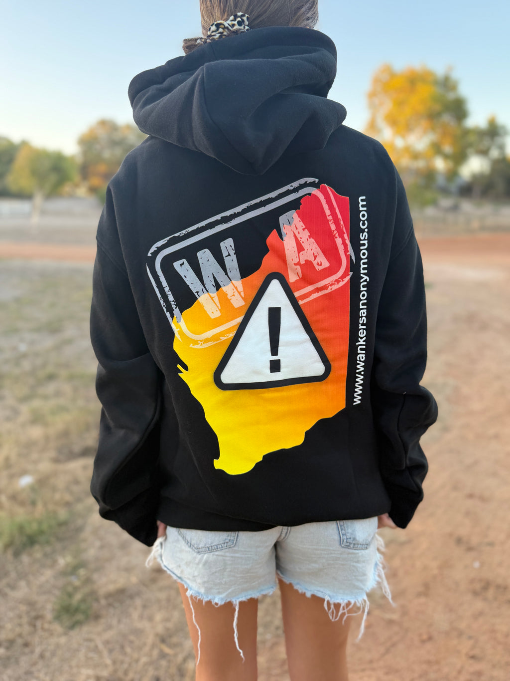 Wankers Anonymous - Black Hoody