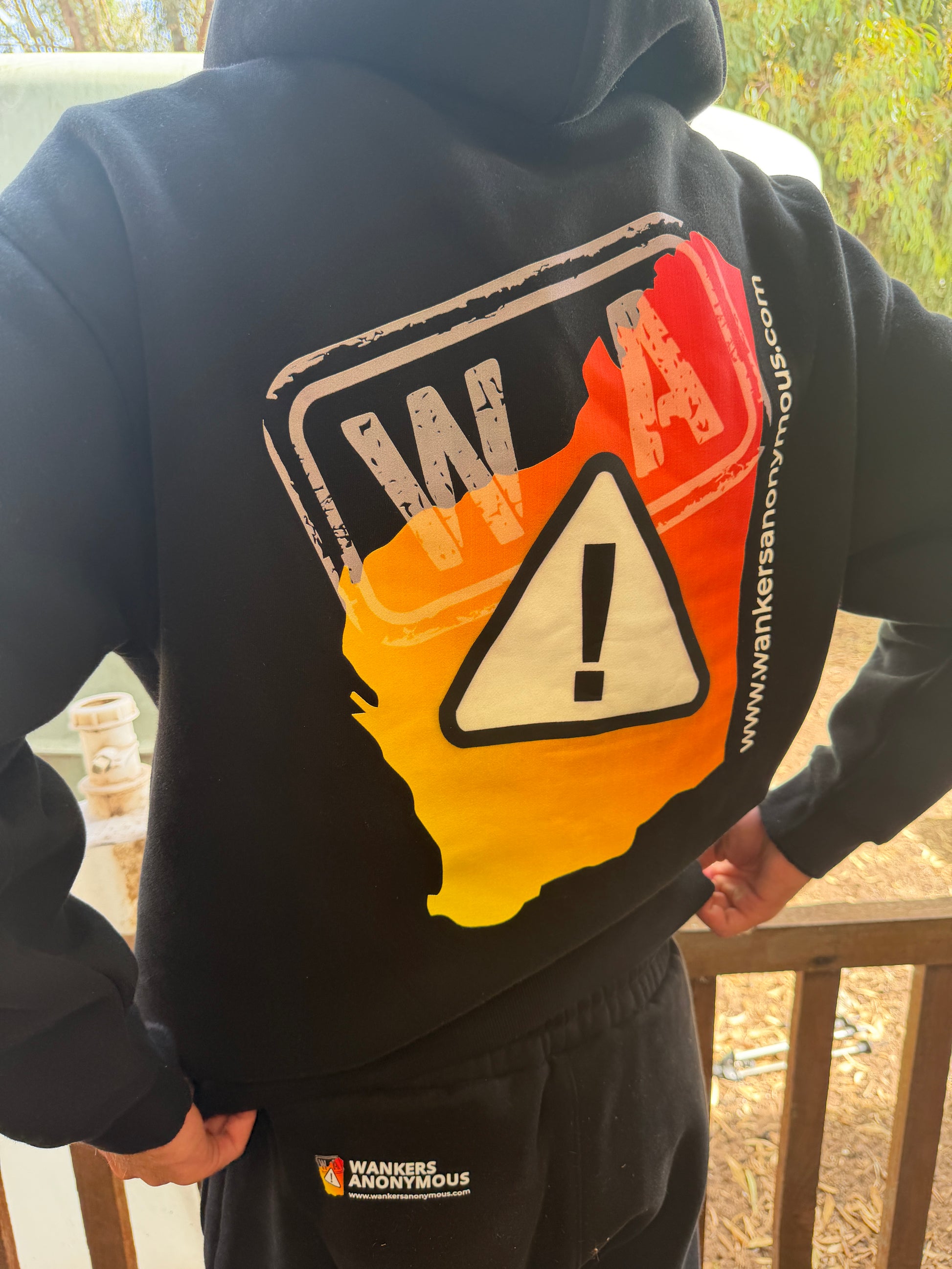 Wankers Anonymous - Black Hoody
