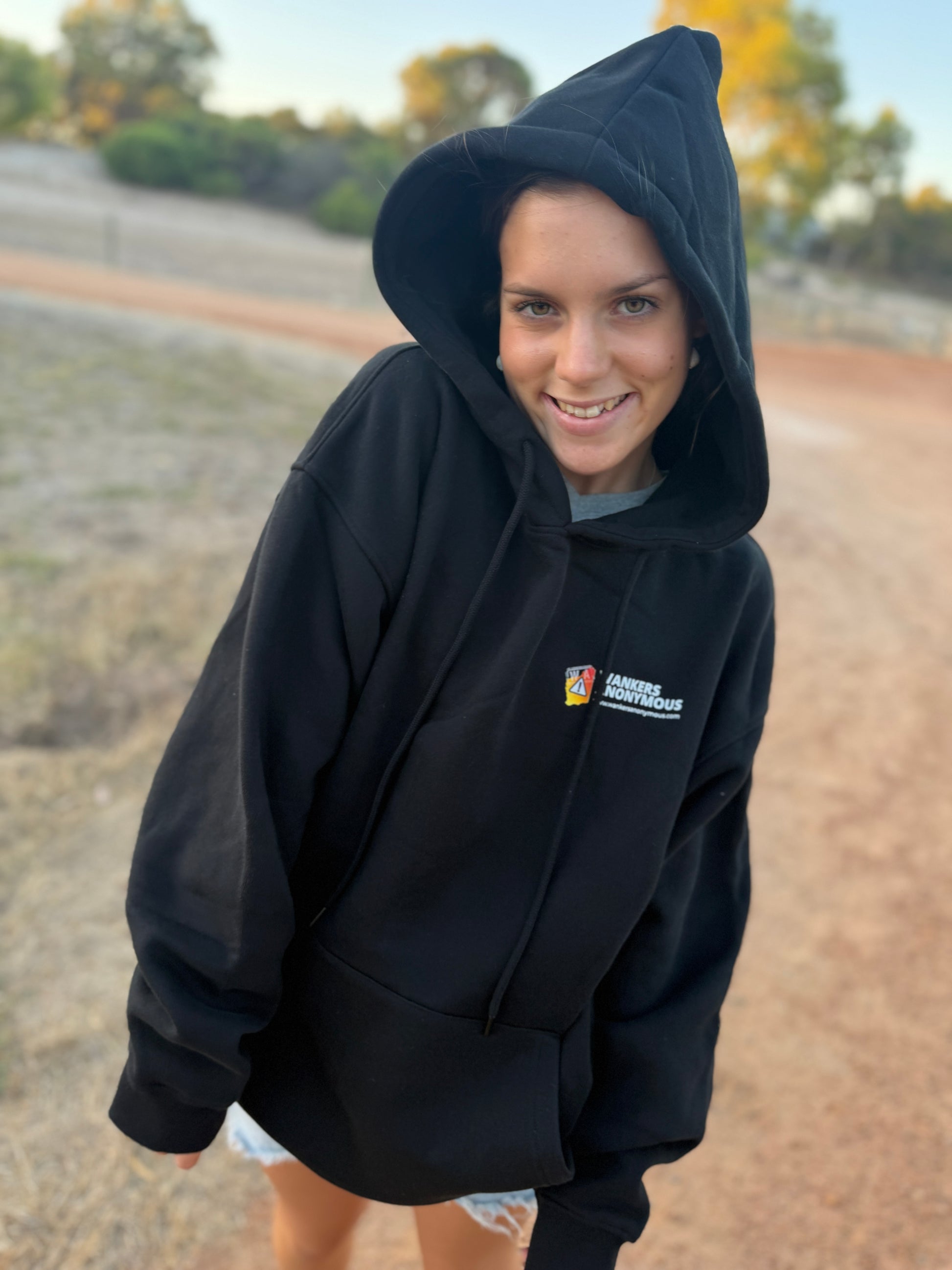 Wankers Anonymous - Black Hoody