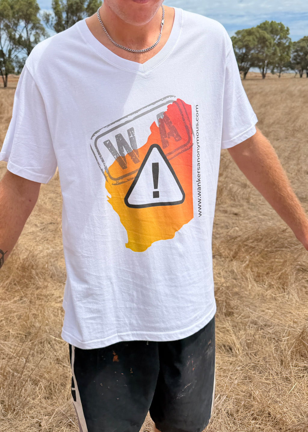 Wankers Anonymous - White
